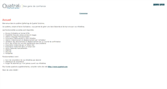 Desktop Screenshot of mailings.quatral.com